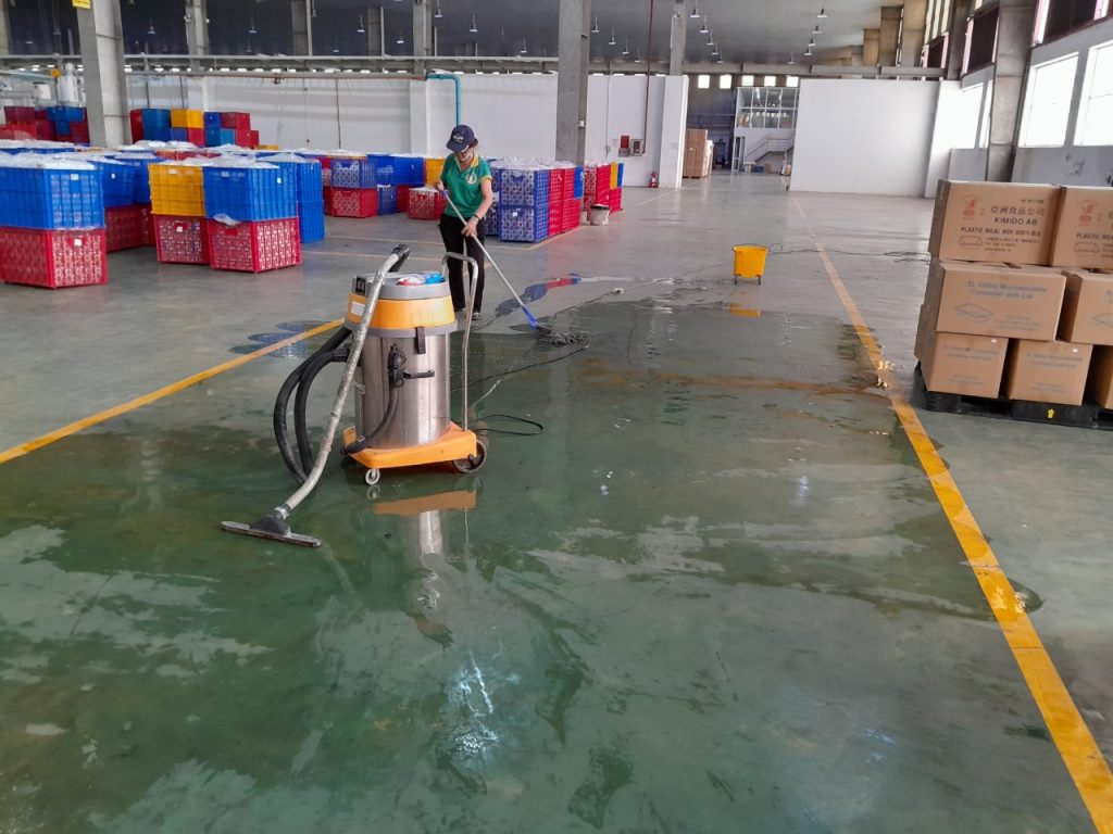 Dịch vụ vệ sinh nhà xưởng - Vệ sinh Công ty sản xuất